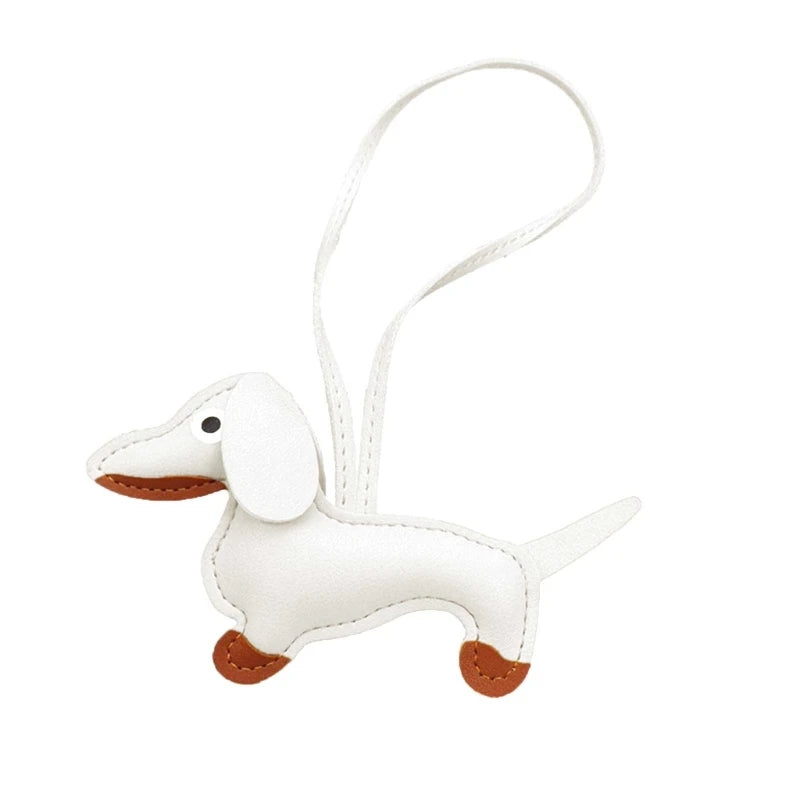 Mini Dachshund Dog Keychain 🐾