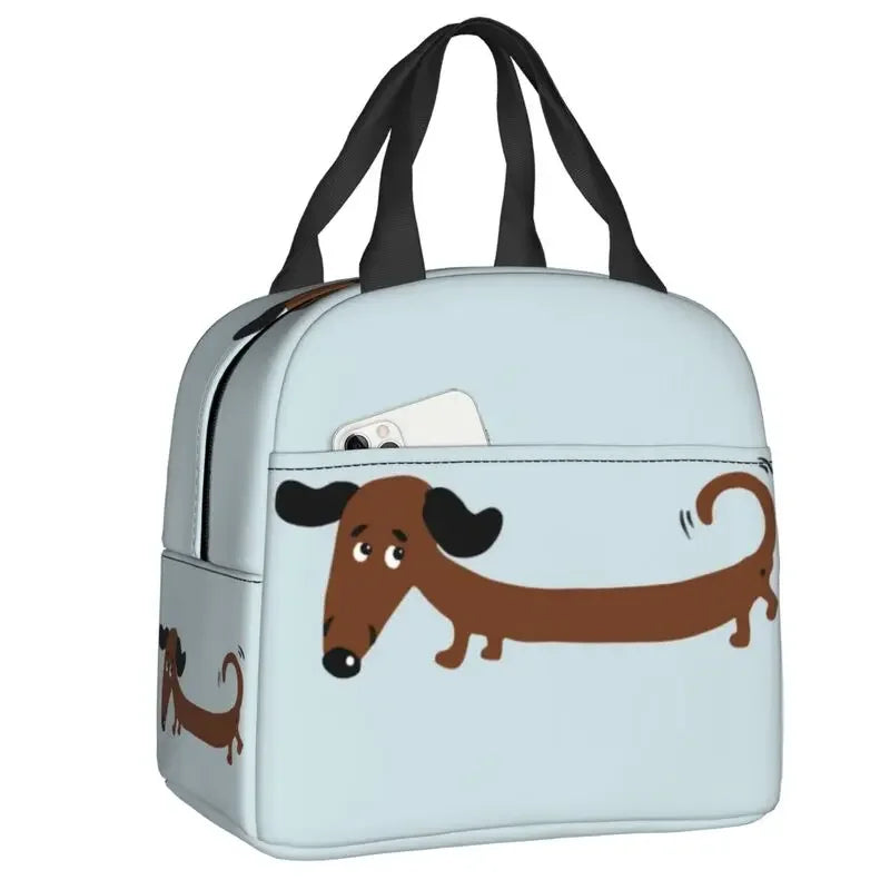 Badger Sausage The Wiener Dog Thermal Insulated Lunch Bag