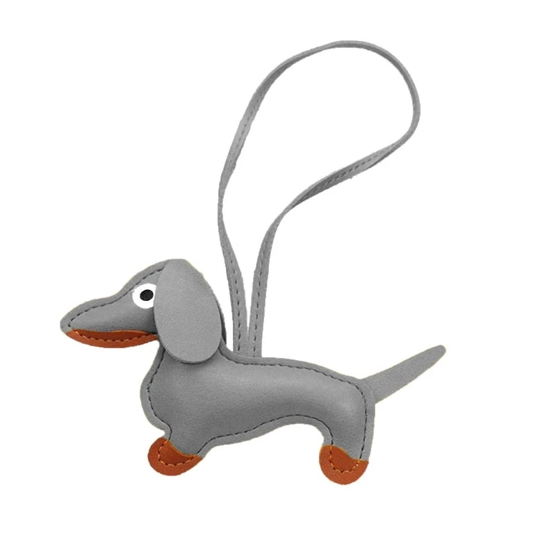 Mini Dachshund Dog Keychain 🐾