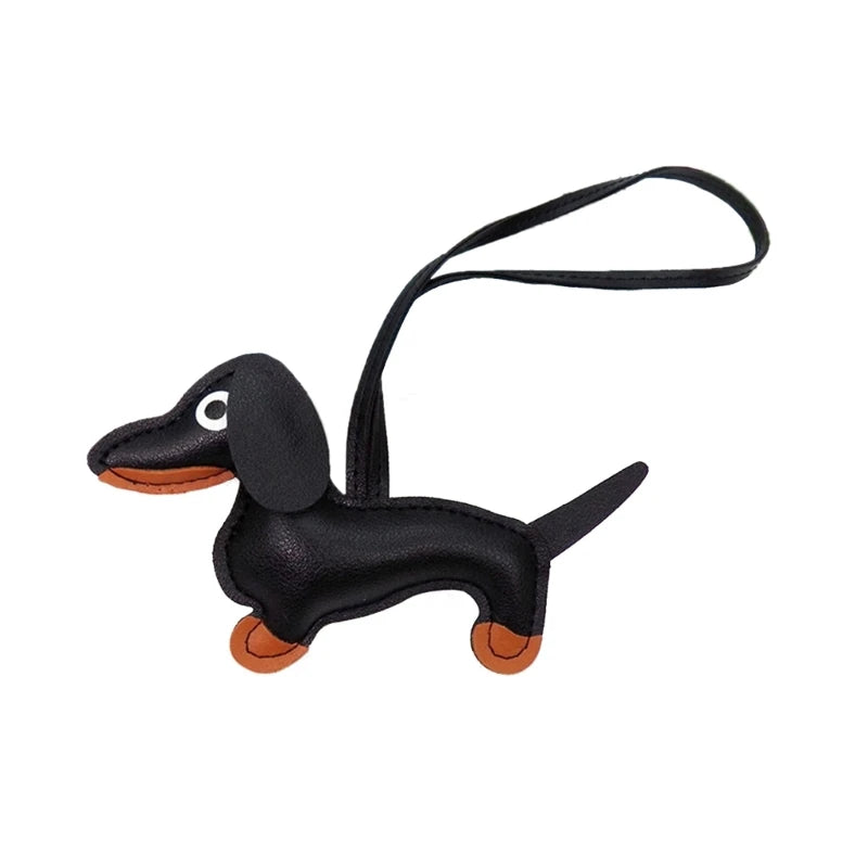 Mini Dachshund Dog Keychain 🐾