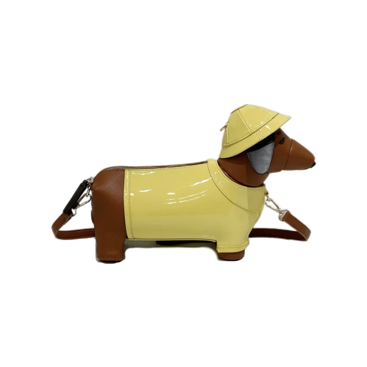 Dachshund-Shaped Crossbody Bag 🐾