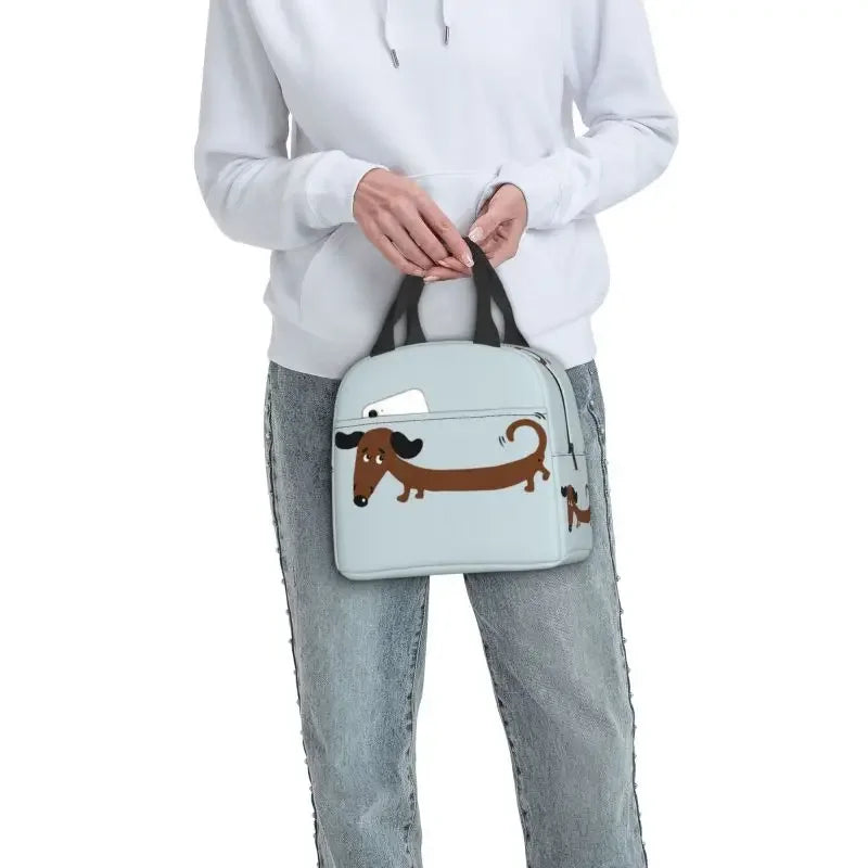 Badger Sausage The Wiener Dog Thermal Insulated Lunch Bag