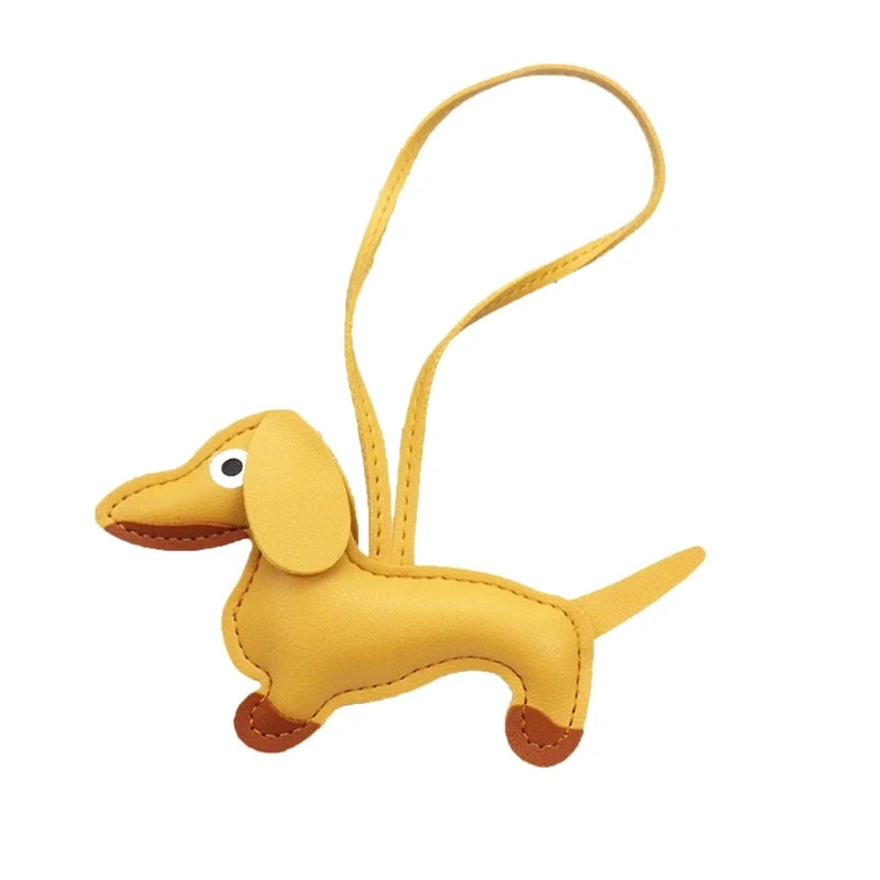 Mini Dachshund Dog Keychain 🐾