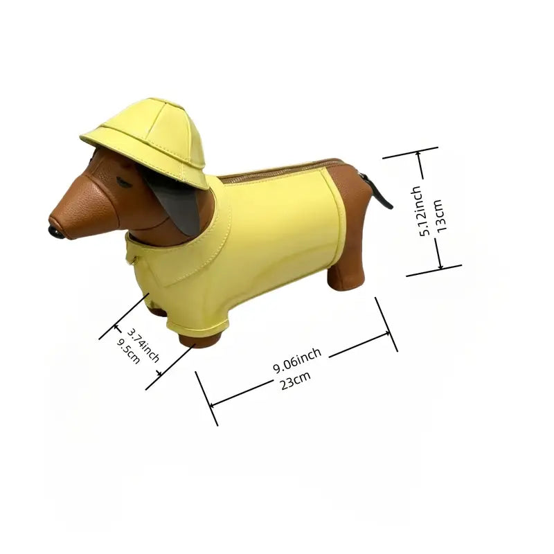 Dachshund-Shaped Crossbody Bag 🐾