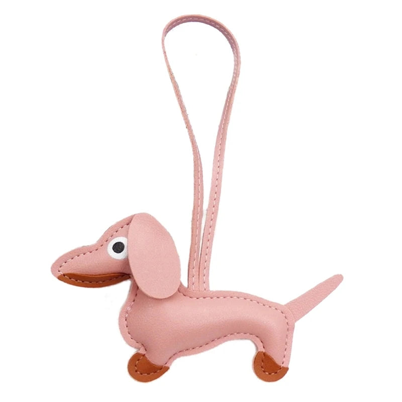 Mini Dachshund Dog Keychain 🐾