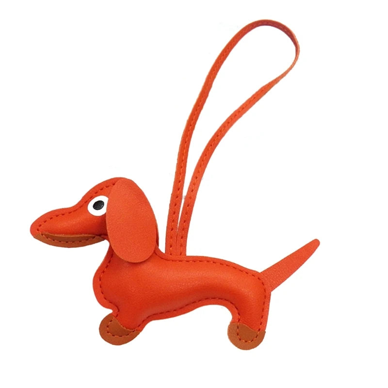 Mini Dachshund Dog Keychain 🐾