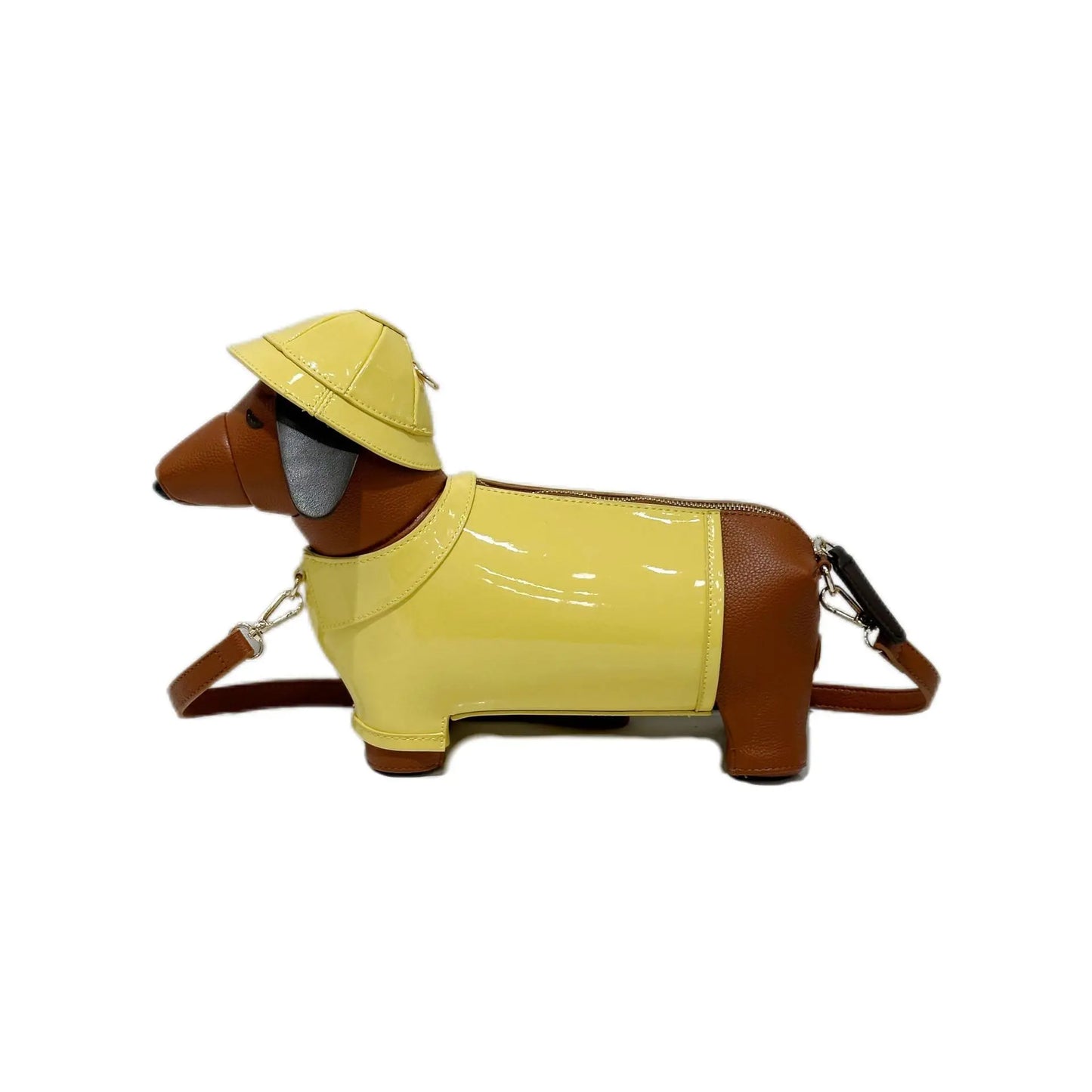 Dachshund-Shaped Crossbody Bag 🐾