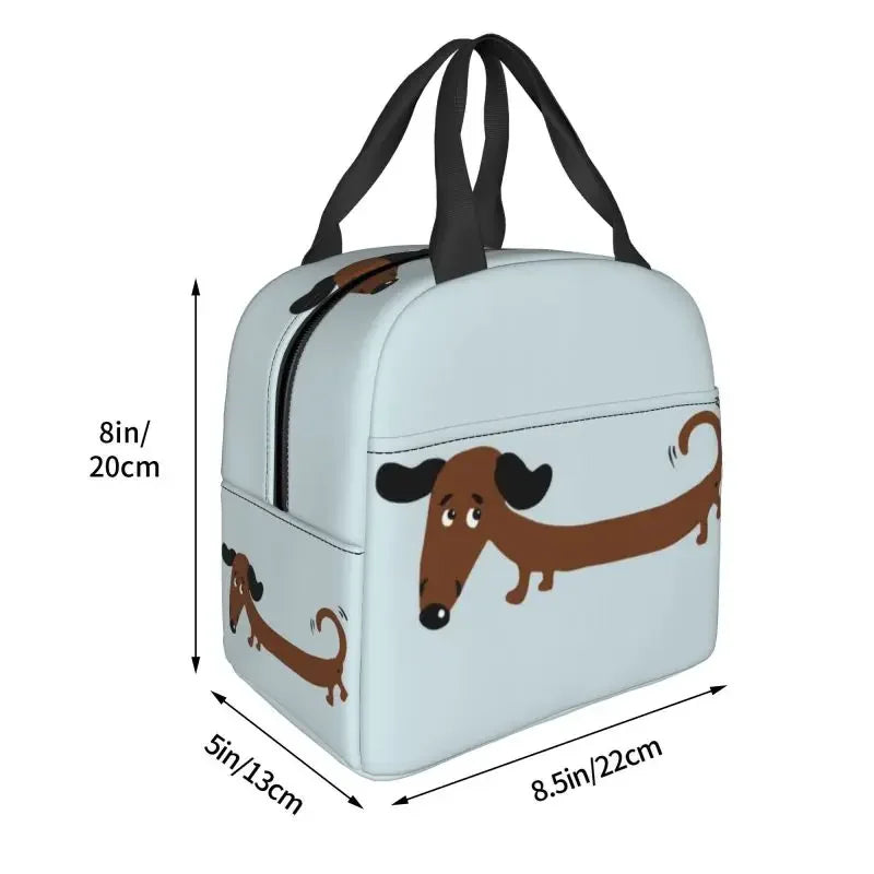 Badger Sausage The Wiener Dog Thermal Insulated Lunch Bag