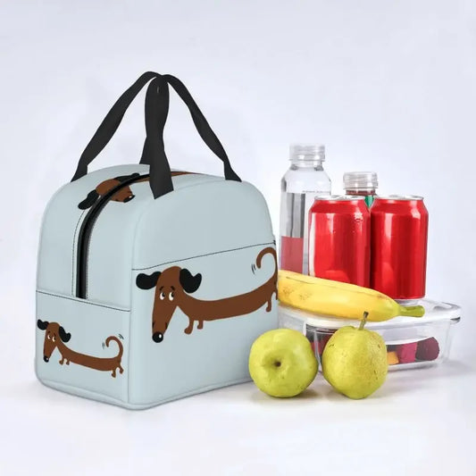 Badger Sausage The Wiener Dog Thermal Insulated Lunch Bag